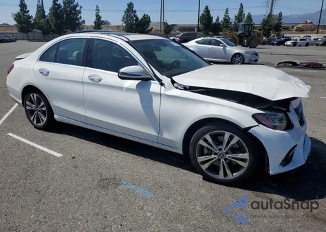 2021 Mercedes-Benz C 300 from USA, damaged, VIN W1KWF8DB3MR620058